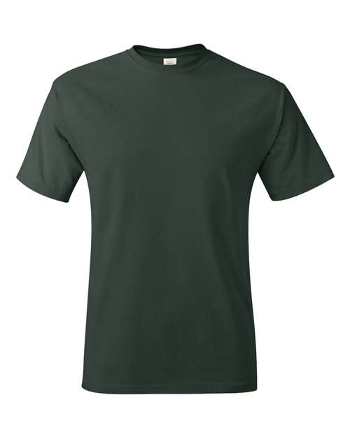 T Shirt with Pocket 100% preshrunk ring spun cotton Deep Green MD