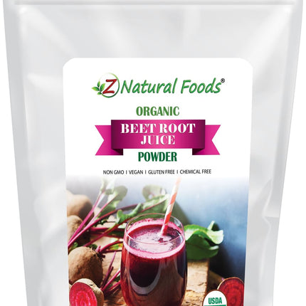 Z Ntural Foods Beet Root Juice Powder - Organic 16 oz