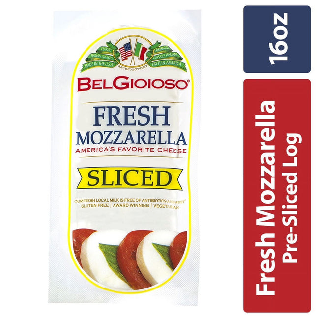 BelGioioso Fresh Pre-Sliced Mozzarella    16 oz Refrigerated