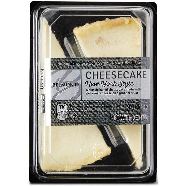 Belmont New York Cheesecake Twin Pack 6 oz