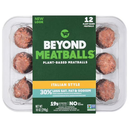 Beyond Meat Beyond Meatballs Italian Style Plant-Based Meatballs 12 ct, 10 oz