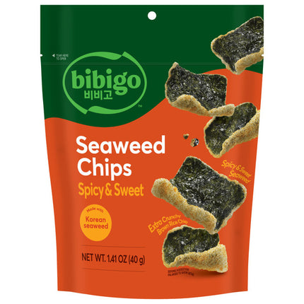 Bibigo Spicy & Sweet Seaweed Chips 1.41 OZ