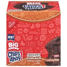 Big Chewy Chips Ahoy Chocolatey Brownie 7- 2.5 oz    17.5 oz