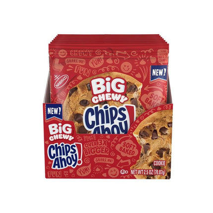 Big Chewy Chips Ahoy Original Cookies  7- 2.5 oz  17.5 oz
