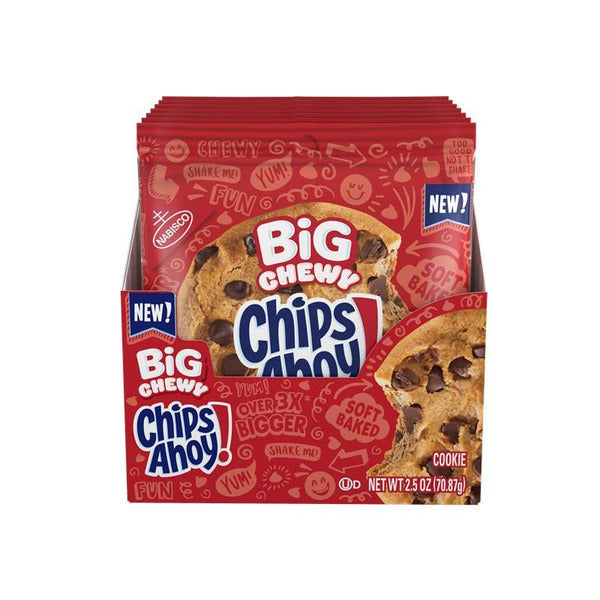 Big Chewy Chips Ahoy Original Cookies  7- 2.5 oz  17.5 oz