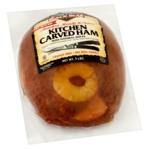 Black Bear Pre-Sliced Kitchen Carved Ham, 5 lbs.