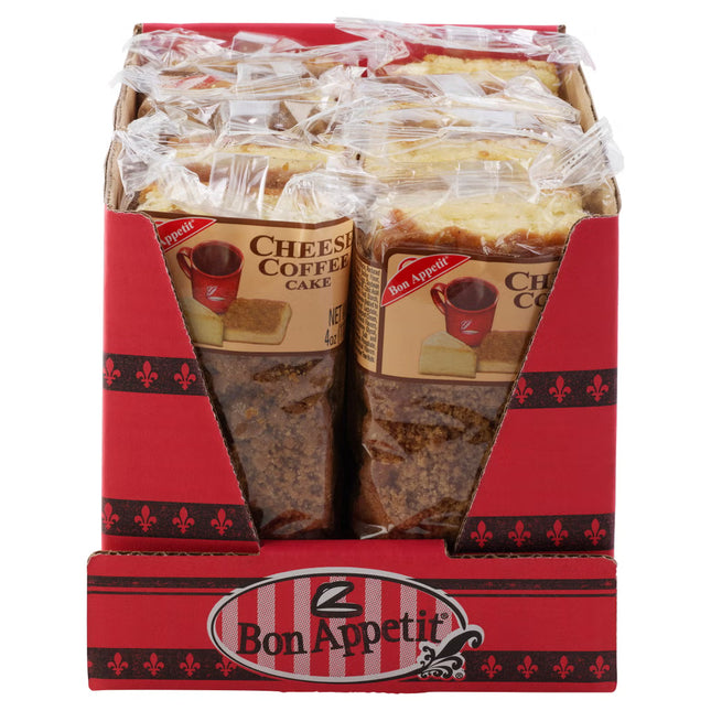 Gourmet Cheese Coffee Bar Cake, 4 oz, 8-Count