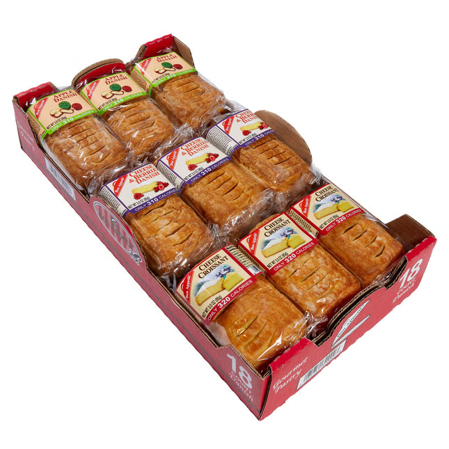 Gourmet Danish, Variety Pack, 3 oz, 18-Count