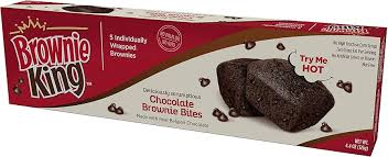 Brownie King Chocolate Brownie Bites, 8-ct. 7.1-oz.