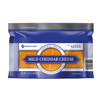 GOURMET SLICED CHEESE SHARP CHEDDAR 32 OZ