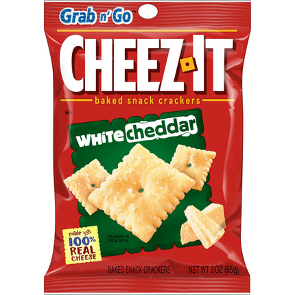 Cheez-It Grab n' Go White Cheddar Crackers, 3 oz.