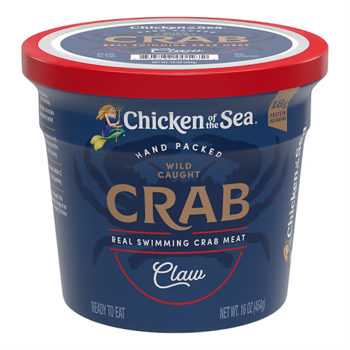 Chicken of the Sea Pasteurized Crab Claw Meat, 16 oZ
