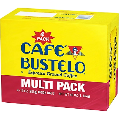 Cafe Bustelo  Coffee Espresso Ground Coffee 4-10 oz Brick