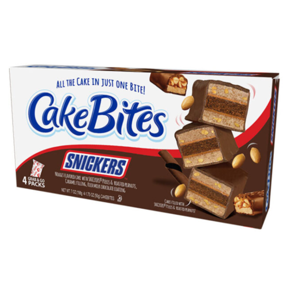CakeBites Snickers 4 x 1.75 oz