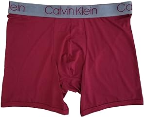 Calvin Klein Men's Ultra Soft Modal Boxer Briefs (Medium, Red Raspberry) Medium