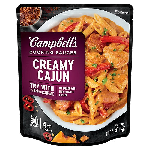 Campbell's Cooking Sauces Creamy Cajun Cooking Sauces, 11 oz