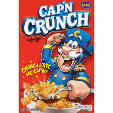 Cap'n Crunch Breakfast Cereal, Original, 12.6 oz Box