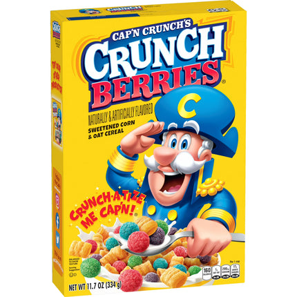 Cap'n Crunch, Crunch Berries, 11.7 oz Packaged