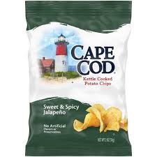 Cape Cod Sweet and Spicy Jalapeño Potato Chips, 2 oz.