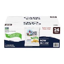 Cape Cod Original Reduced Fat Potato Chips, 24 ct./1 oz.