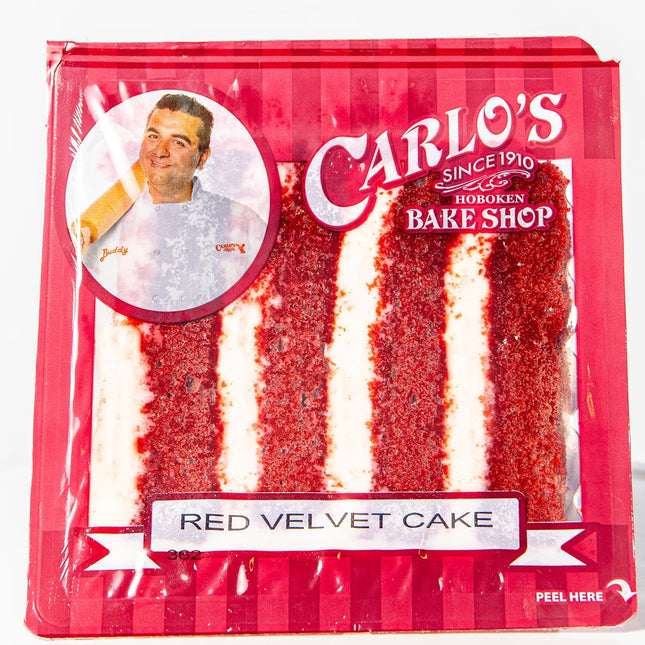 Carlo's Bakery Red Velvet Cake Slice, 7.0 oz, 1 Count, Refrigerated