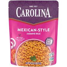 Carolina Mexican Style Jasmine Rice,  Gluten Free,  Rice, 8.8 oz