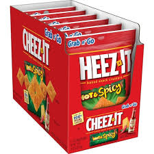Cheez-It - Hot & Spicy Crackers - 6/3 oz