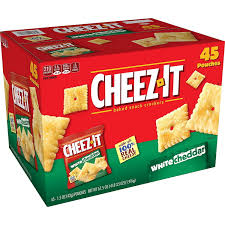 Cheez-It White Cheddar Baked Snack Packs, 45 pk