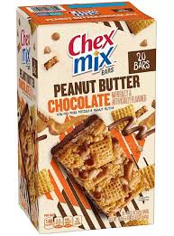 Chex Mix Peanut Butter Chocolate Bar, 20 pk.