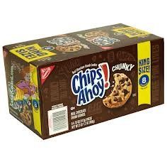 Nabisco Chips Ahoy - Chunky King Size Cookies - 8/4.15 oz