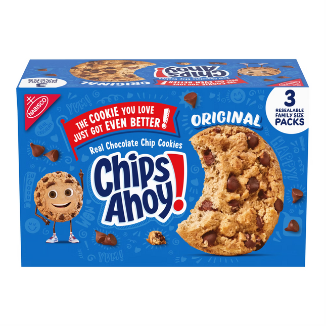 Chips Ahoy Chocolate Chip Cookies, 3 pk./18.2 oz.
