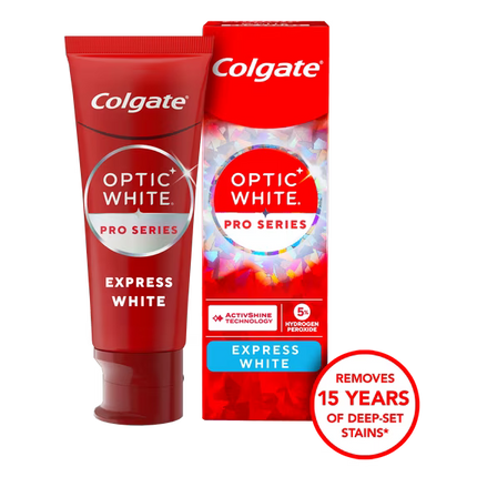 Colgate Optic White Pro Series Express White Toothpaste , 3.0 oz