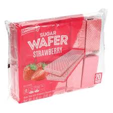 Colombina Strawberry Sugar Wafers, 8.46oz.