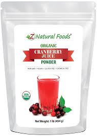 Z Natural Foods Cranberry Juice Powder - Organic