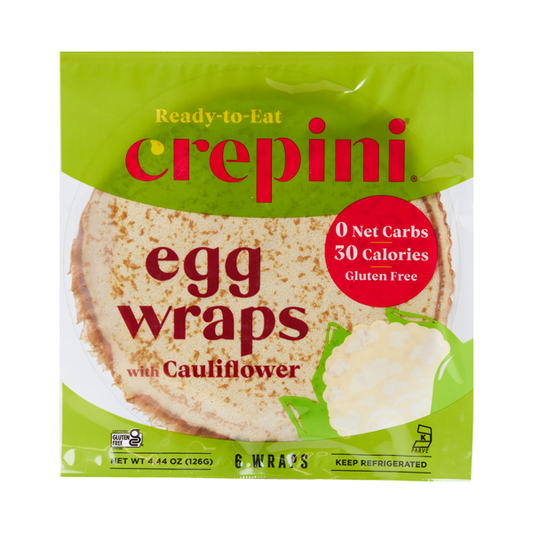 Crepini Egg wraps with cauliflower 6 ct 4.4 oz
