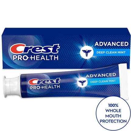 Crest Toothpaste, Pro-Health Advanced Deep Clean Mint Fluoride Toothpaste, 5.1 oz