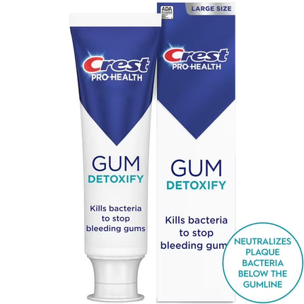 Crest Toothpaste, Pro-Health Gum Detoxify Toothpaste, Mint, 4.8 oz