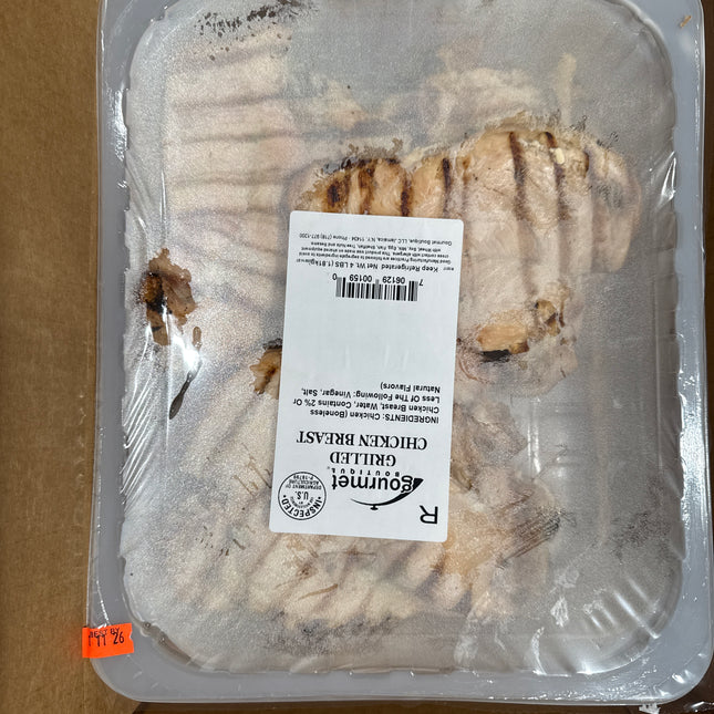Gourmet Grilled Boneless Chicken 4 lbs