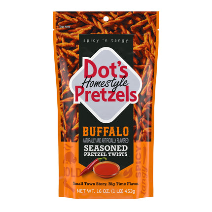 Dot'S Pretzels, Buffalo Seasoned Pretzel Twists, 16 Oz