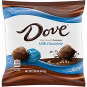 Dove Milk Chocolate, 2.4 oz. Bags