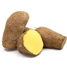 DRY YELLOW YAM PER LB.