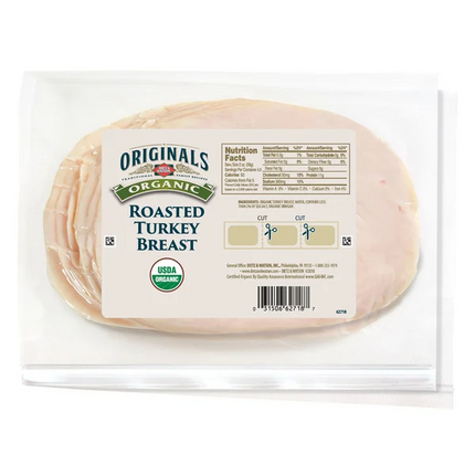Dietz & Watson Organic Roasted Turkey Breast, 9 oz, 3-count