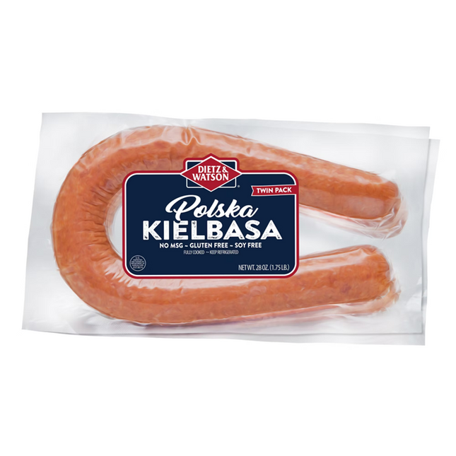 Dietz and Watson Twin Pack Polska Kieblasa, 2 pk./14 oz. Pork & Beef