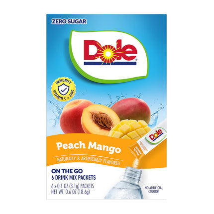 Dole Peach Mango-flavored Drink Mix, 6-pc