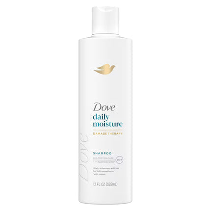 Dove Damage Therapy Shampoo for Dry Hair Daily Moisture w 12 Fl Oz