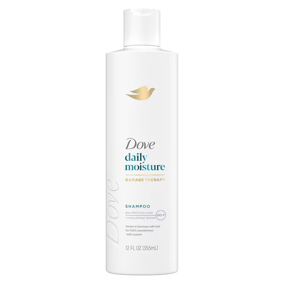 Dove Damage Therapy Shampoo for Dry Hair Daily Moisture w 12 Fl Oz