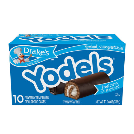 Drake'S Yodels Snack Cakes, 10 Count, 11.16 Oz
