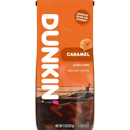 Dunkin’ Caramel Ground Coffee, 11 oz