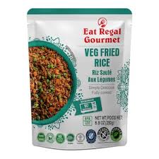 Eat Regal Ready To Eat Veg Fried Rice, 8.8-oz. Pouch