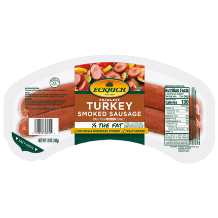 Eckrich Skinless Turkey Smoked Sausage